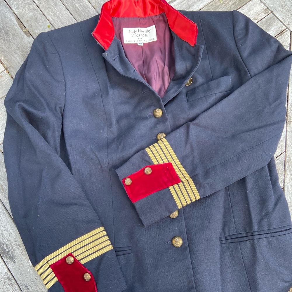 Judy Hornsby Core for Saks MILITARY JACKET